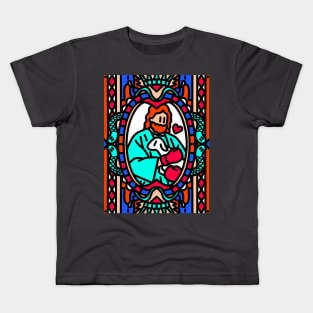 Behold the Lamb of God Kids T-Shirt